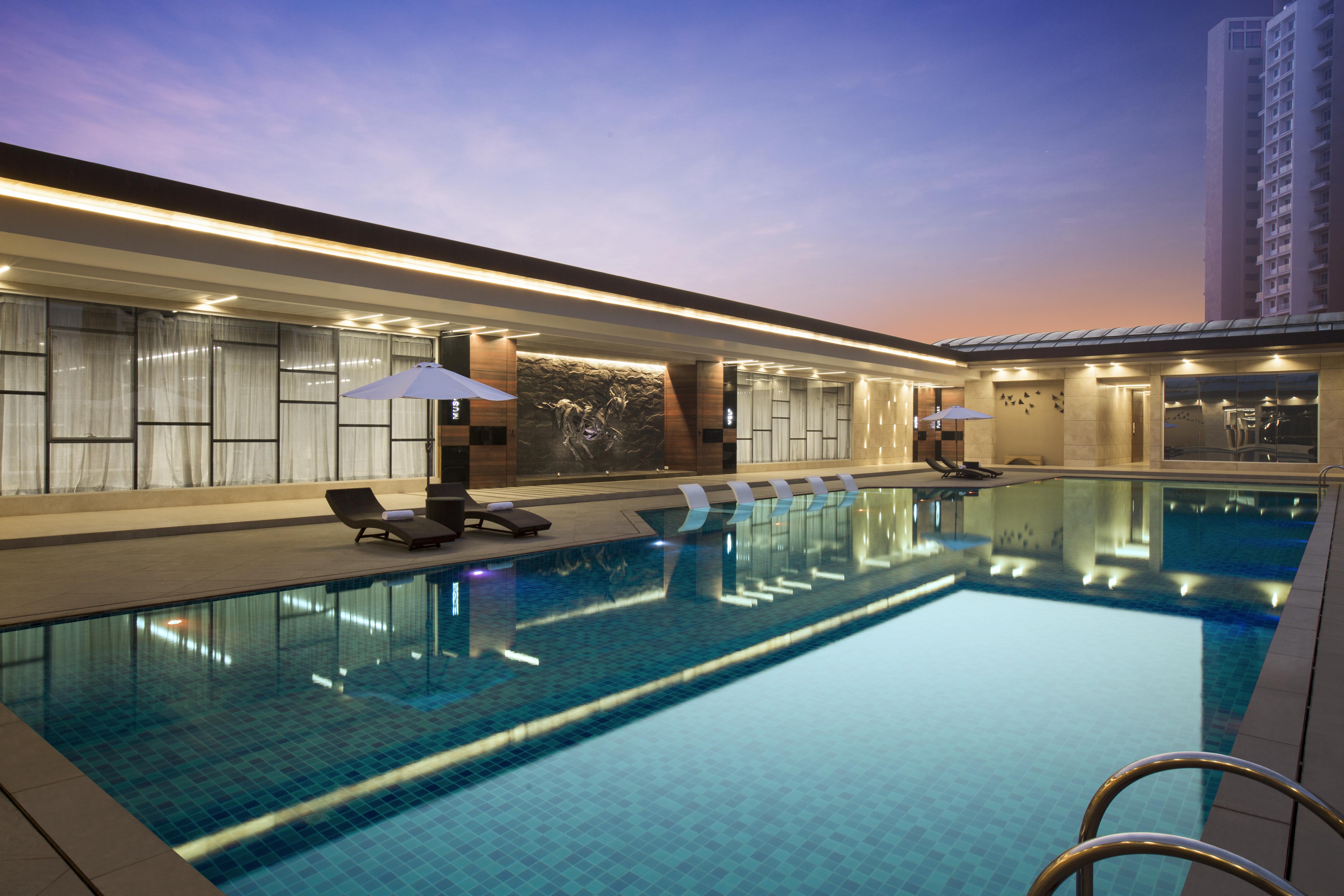 Green World Swimming Pool Image