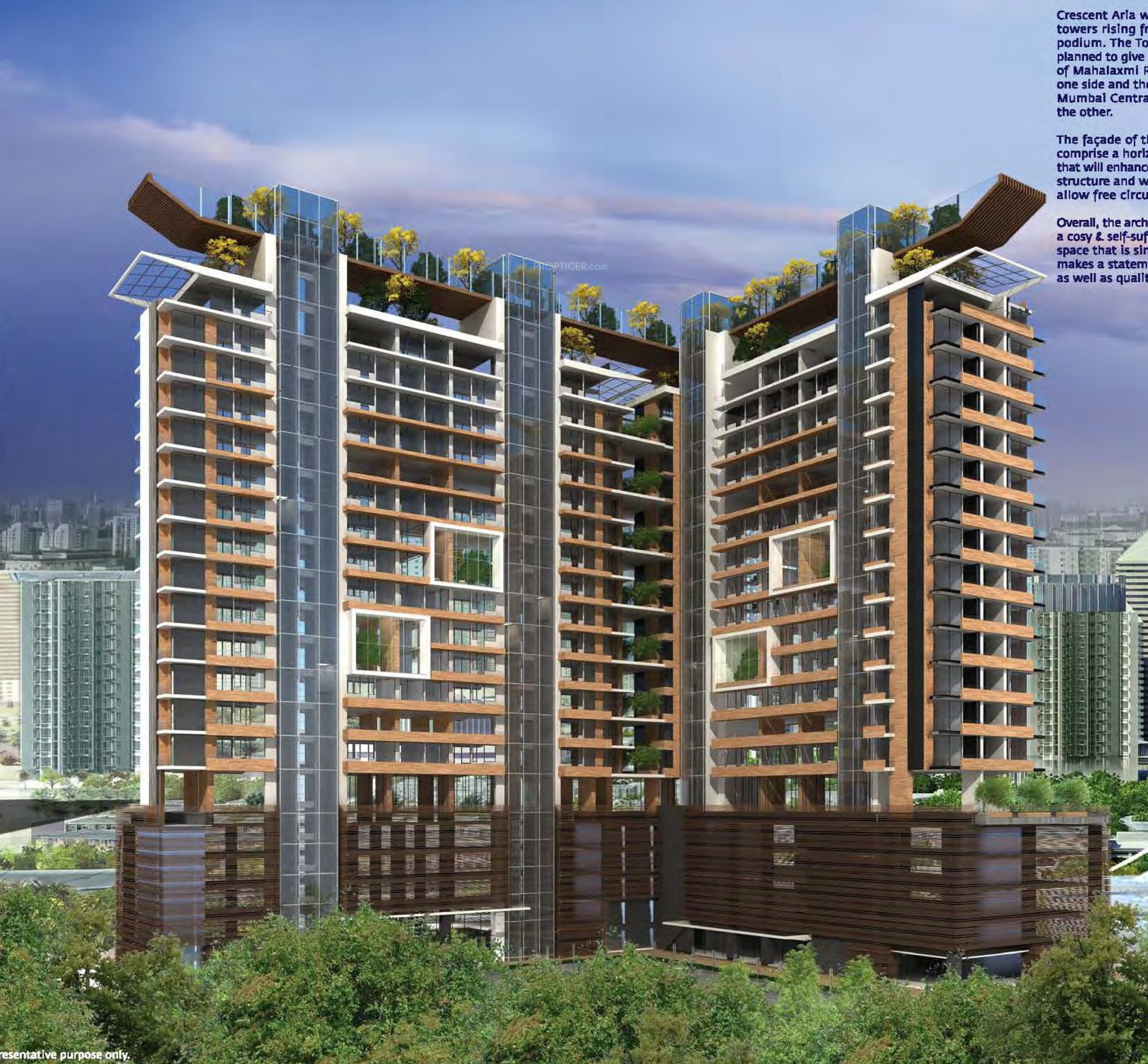 Crescent Aria Tardeo By Neumec Group Maha Rera Registration No P