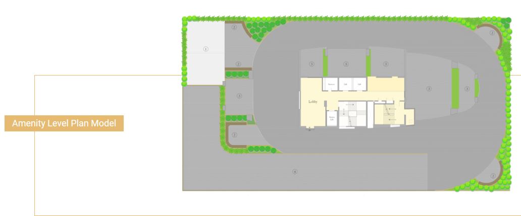 SIgnia High Amenity Level Plan