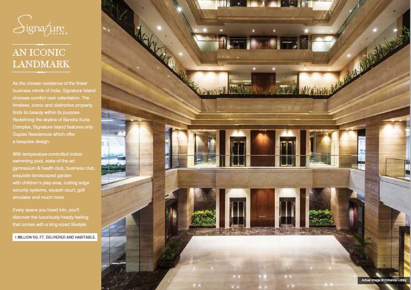 Sunteck Signia Grand Entrance Lobby Image 1