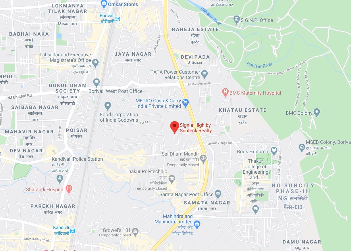 Sunteck Signia High Location