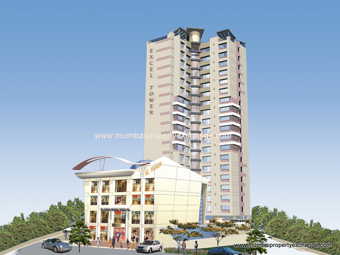 Flat on rent in Excel Tower, Powai