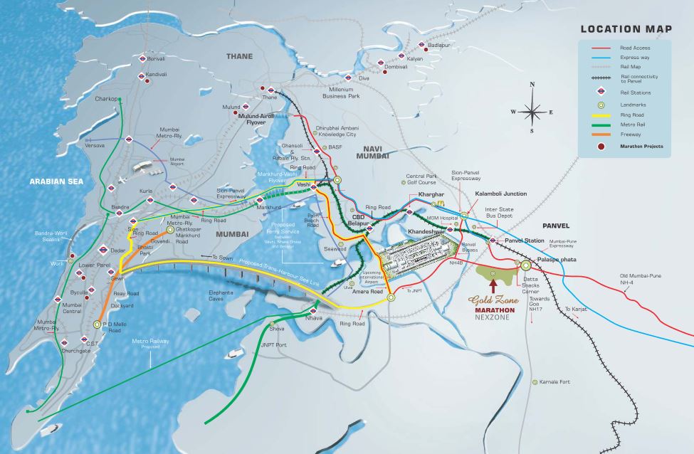 Marathon Nexzone Location Map