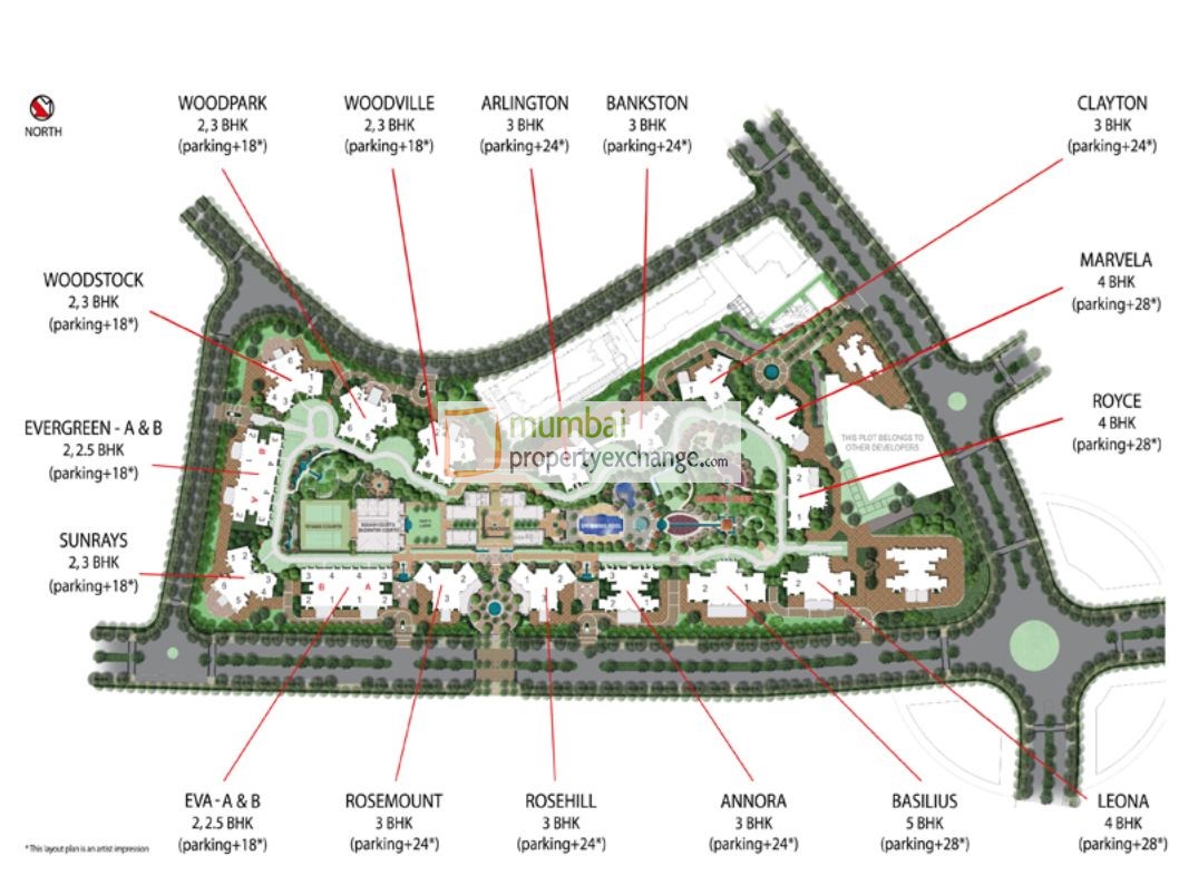 Flat / Apartment on Rent / Lease / Sale in Rodas Enclave Woodstock