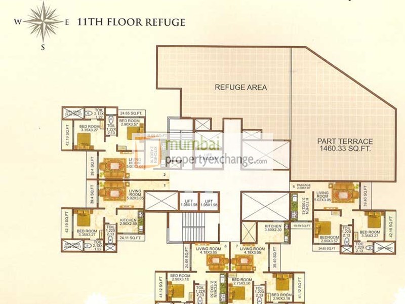 11th Floor plan