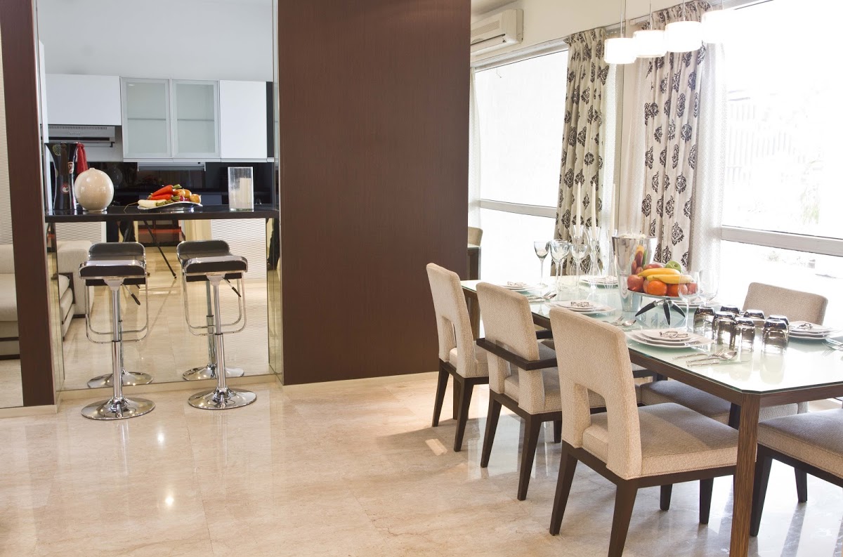 Ajmera Aeon show flat Dining