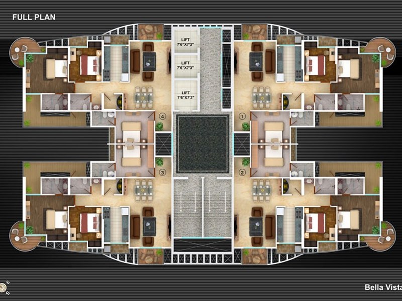 Bella Vista Thane West by Oswal Associates Mumbai Property