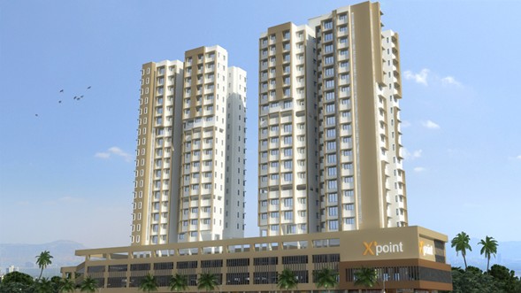 Flat on rent in X Point, Kandivali West
