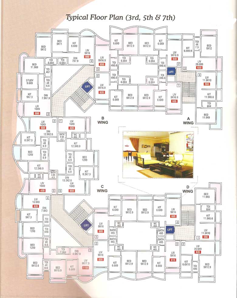 Flat on rent in Sai Kutir, Virar