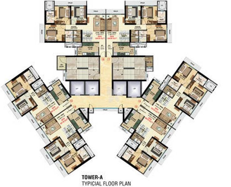 Celestia Typical floor plan A