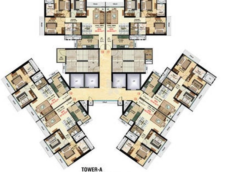 Celestia Typical floor plan A