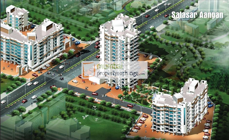 Flat on rent in Salasar Aangan, Mira Road