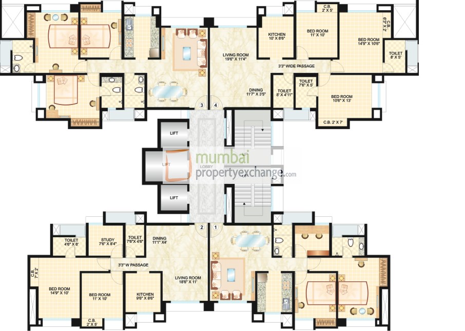 Vidhisha Floor Plan