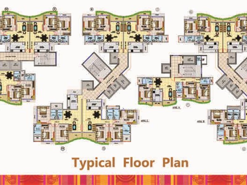 Tridhaatu Aum Typical floor Plan