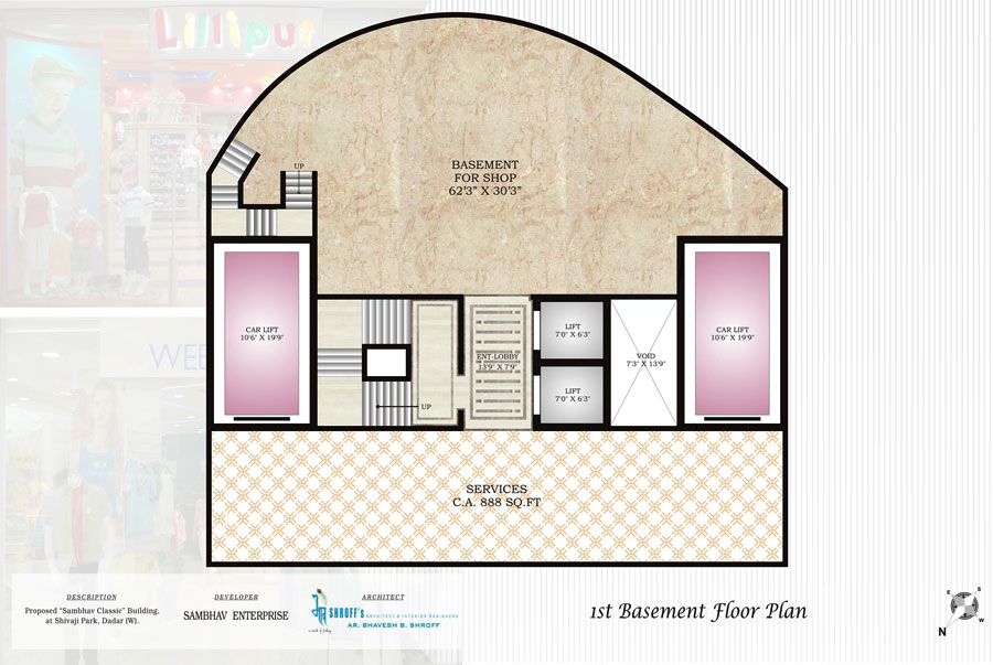 Flat on rent in Sambhav Classic, Mahim