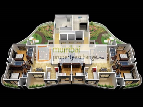 5330 Oth Floor Plan I - Darsshan Rico, Lower Parel
