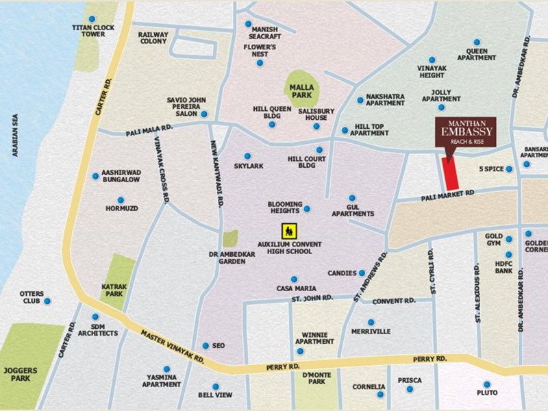 Manthan Embassy Location