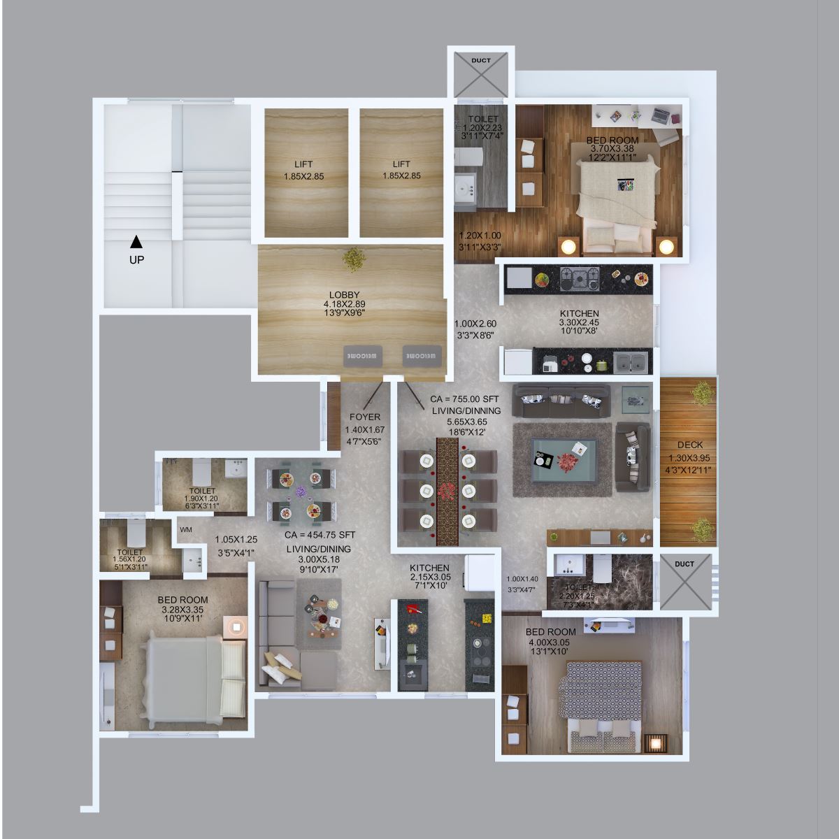 Manthan Embassy floor Plan 1