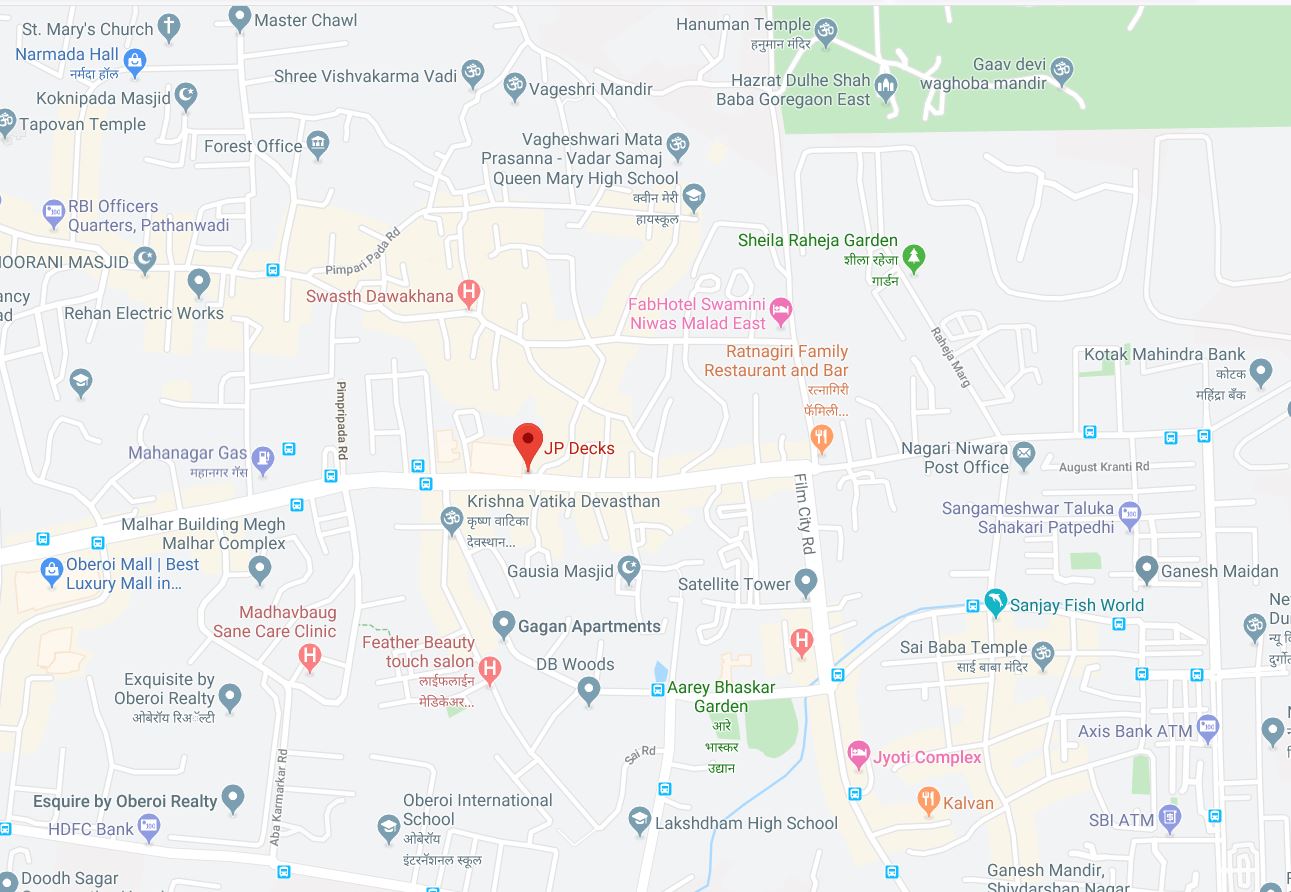 JP Deck Location Map