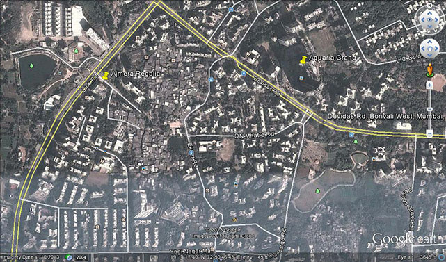 Flat on rent in Ajmera Regalia, Borivali West