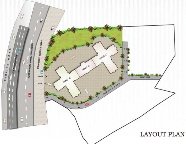 5670 Oth Hillcrest Layout Plan - Hillcrest, Andheri East