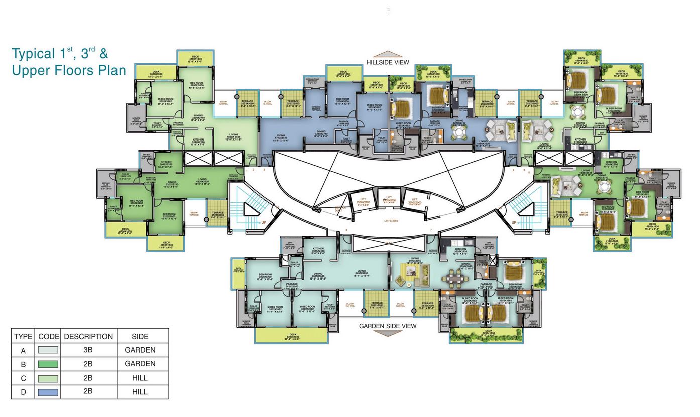 Nahar Yvonne Typical Floor Plan 2