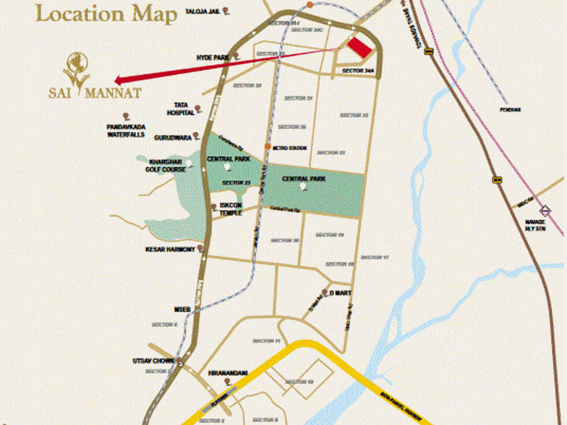 Sai Mannat Location Map