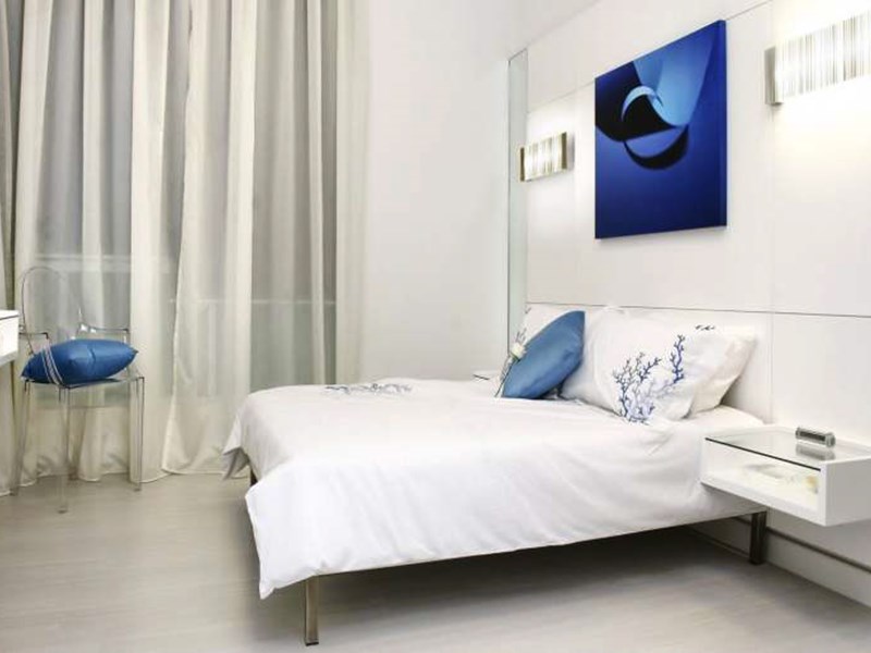 Blue Fortuna Bedroom