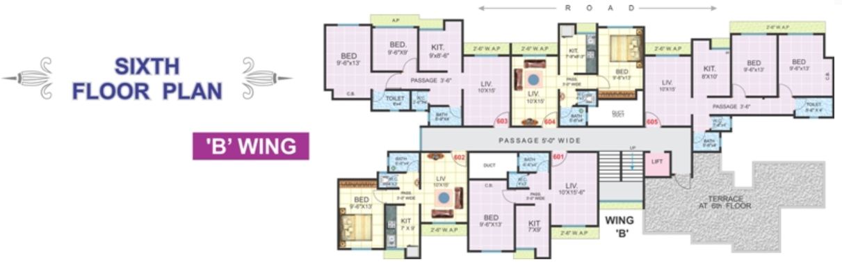 6th Floor Plan