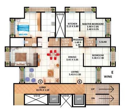 Flat on rent in Samarth Arcade, Goregaon West