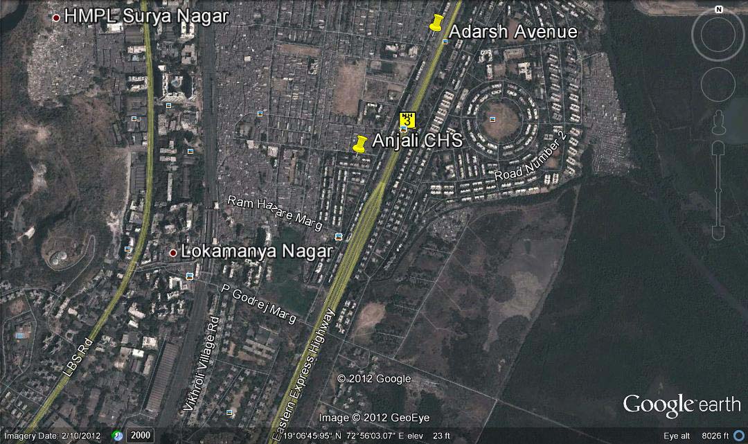 Flat on rent in Adarsh Avenue, Vikhroli