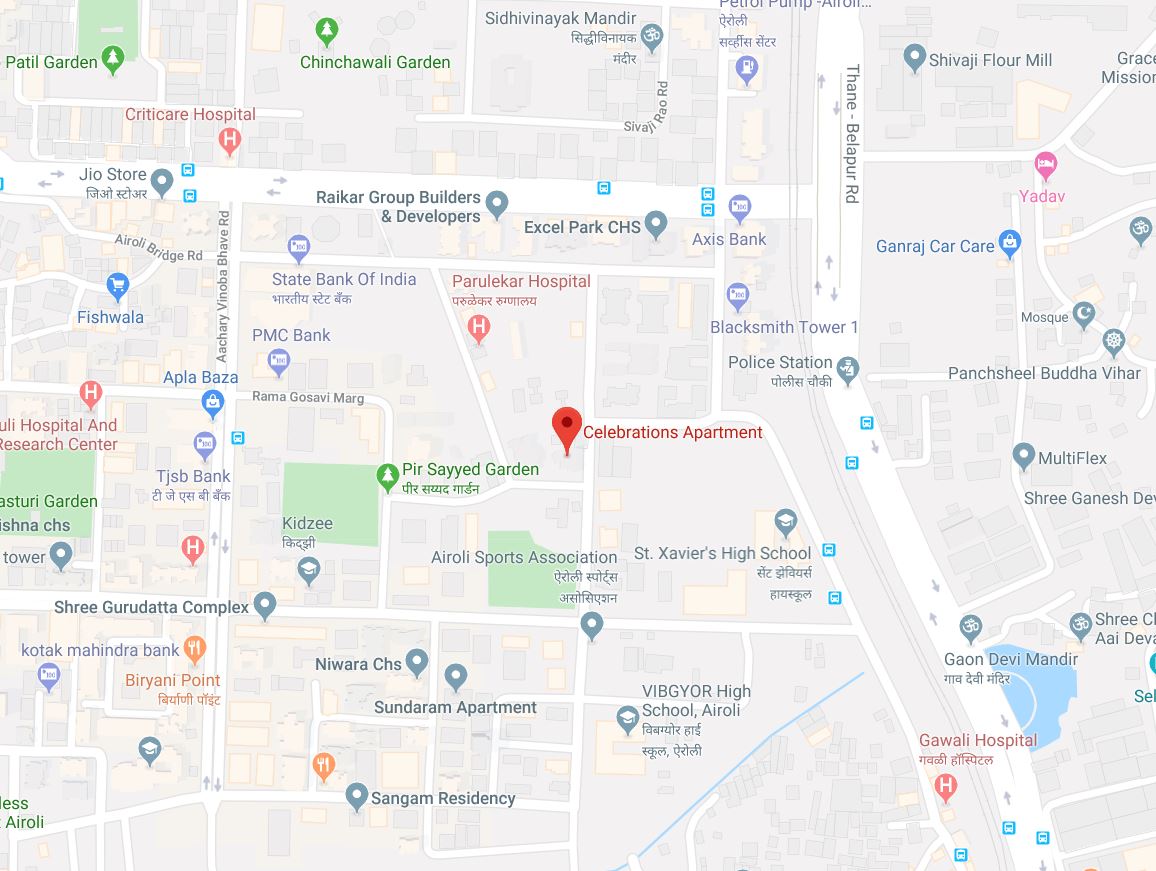 Celebration Location Map