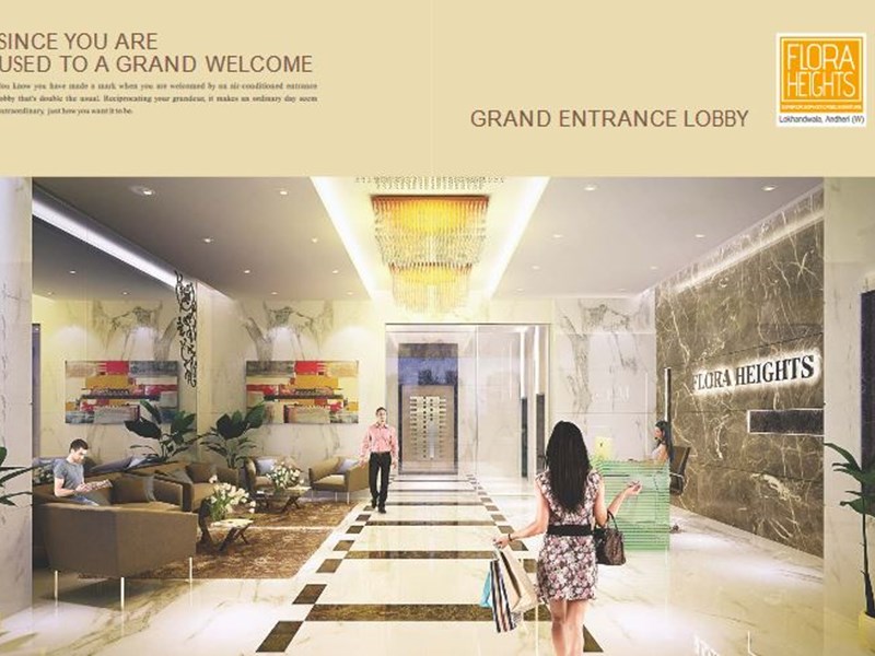 Flora Heights Grand Entrance Lobby