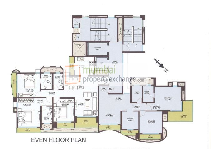 Even Floor Plan