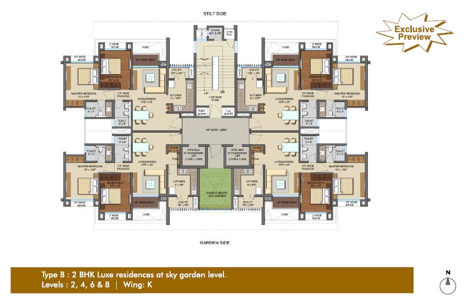 Lodha Eternis 2BHK Luxe At Sky Garden Wing K