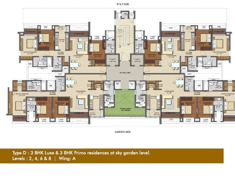 Lodha Eternis 3BHK Luxe-3BHK Primo Wing A-Type 2