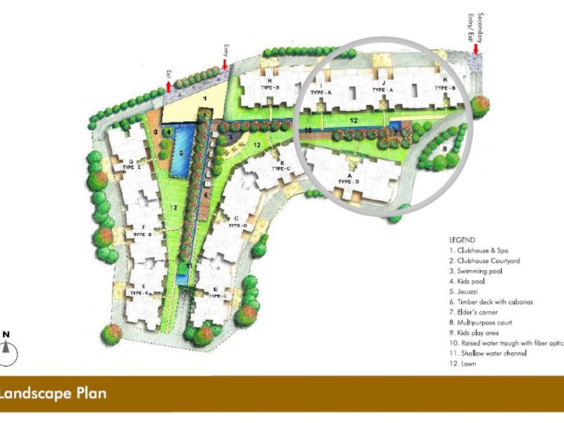 Lodha Eternis Landscape Plan