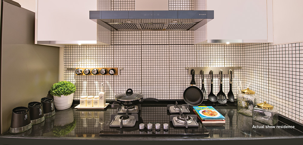 Lodha Eternis Show Flat Kitchen