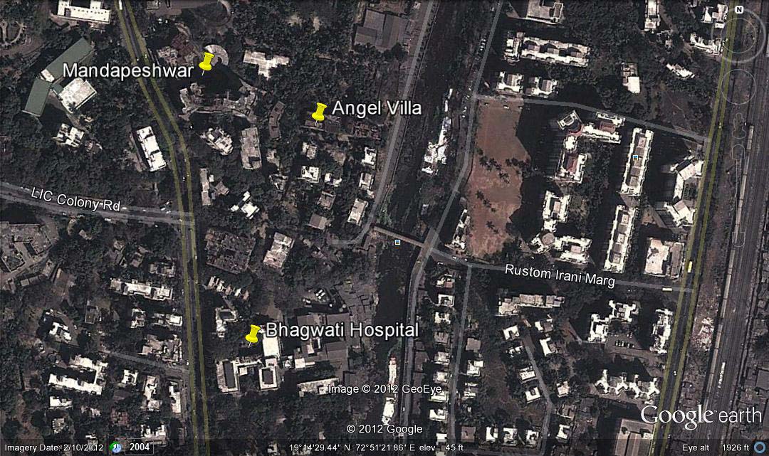 Flat on rent in Angel Villa, Borivali West
