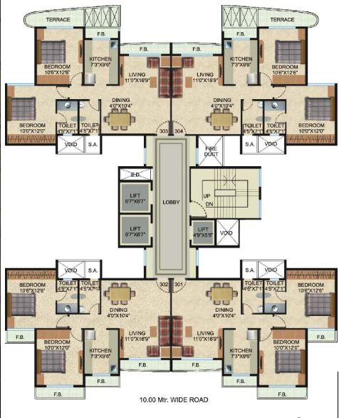 3rd Floor Plan