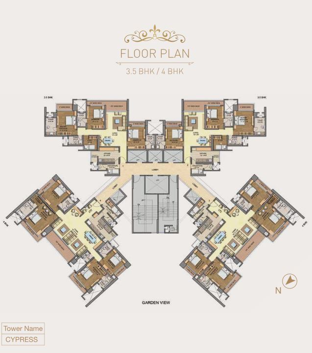 Runwal Greens Cypress Typical Flrpln