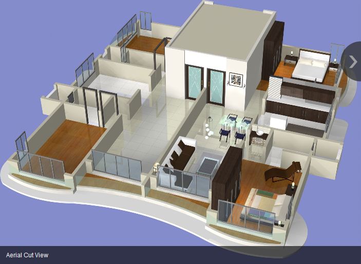 Flat on rent in Aayush Aangan, Chembur