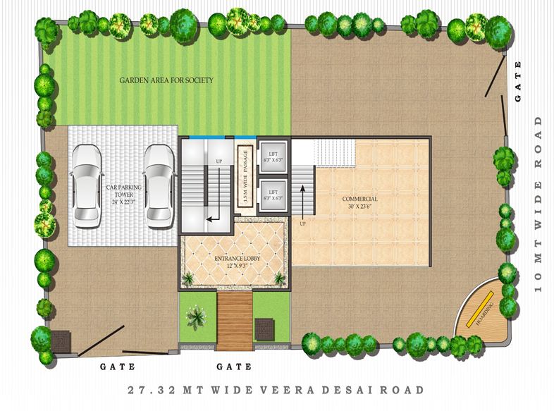 Flat on rent in Sambhav Pearl, Andheri West