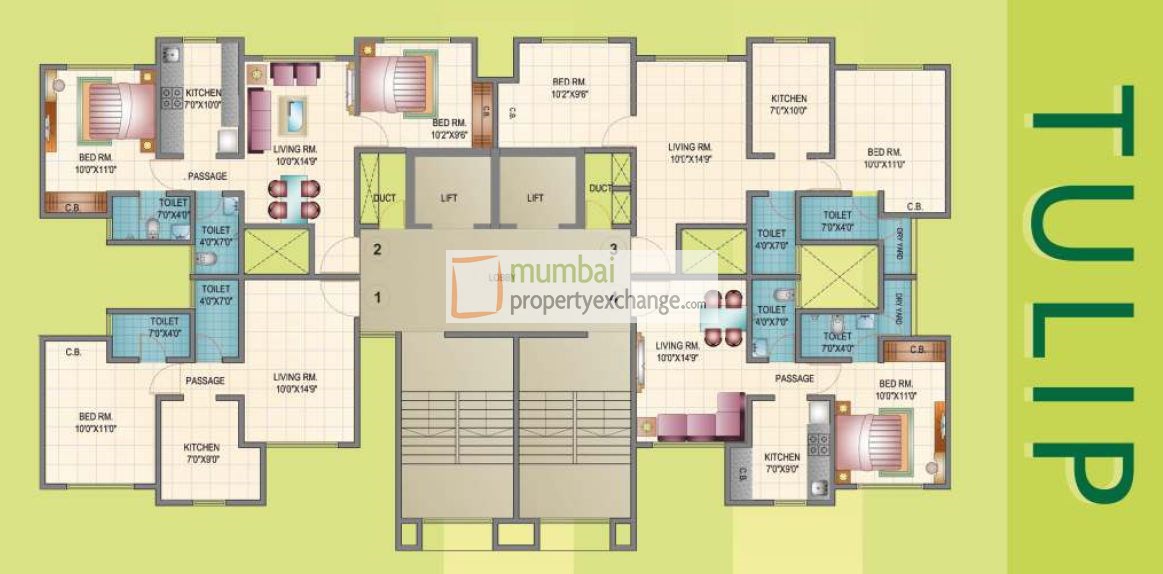 Flat / Apartment on Rent / Lease / Sale in Mahavir Kalpavruksha, Thane