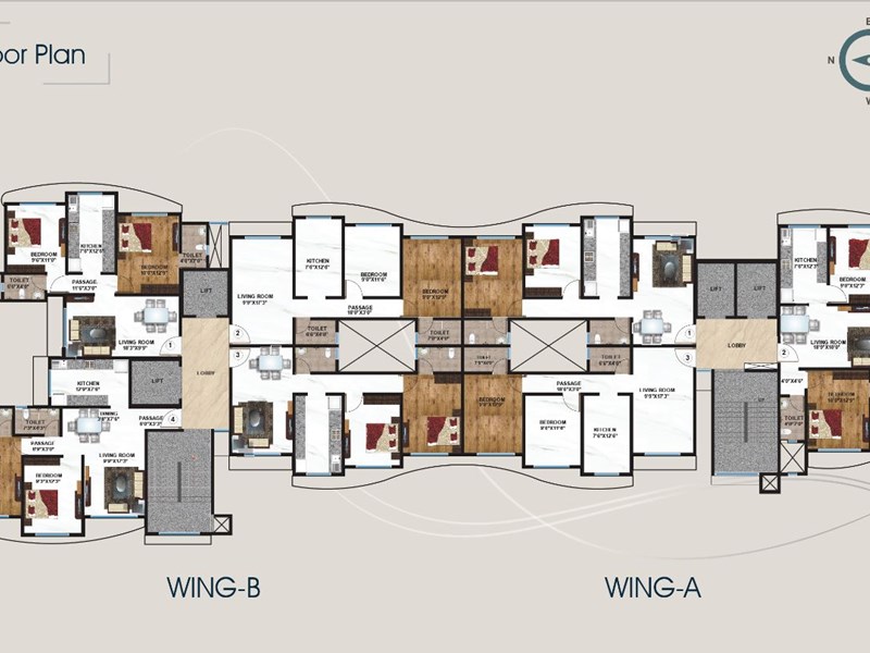 Paradise Typical Floor Plan