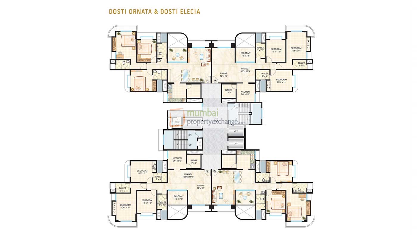 Corona Floor Plan