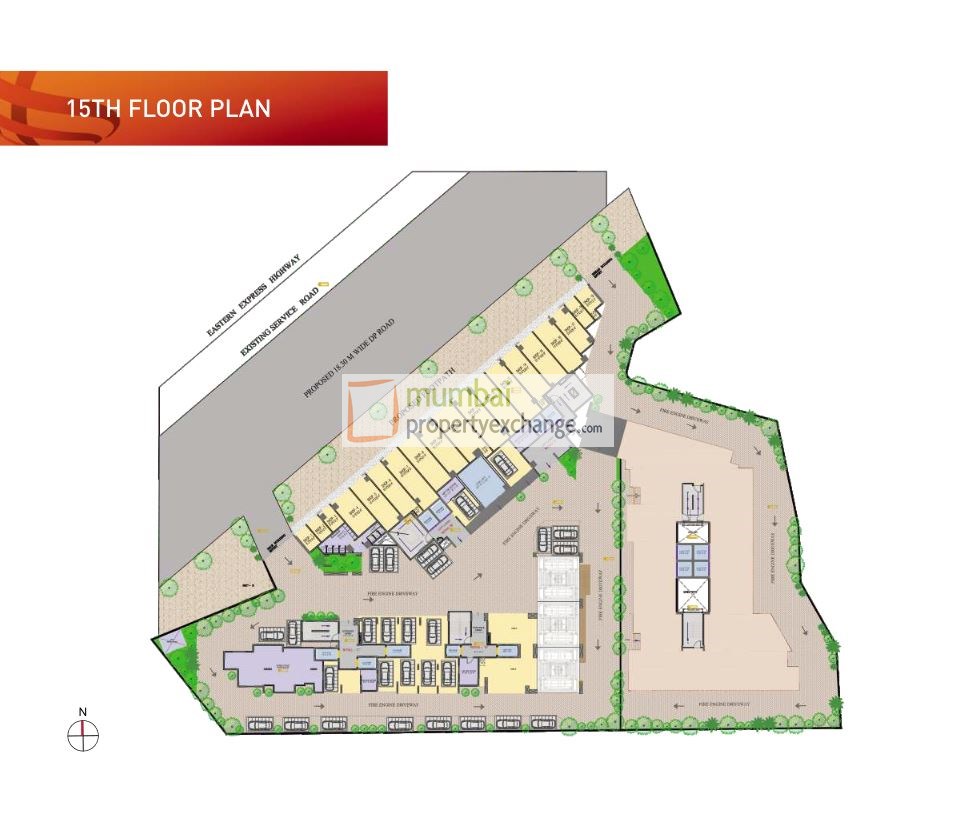 Ruparel Orion 15th Floor Plan