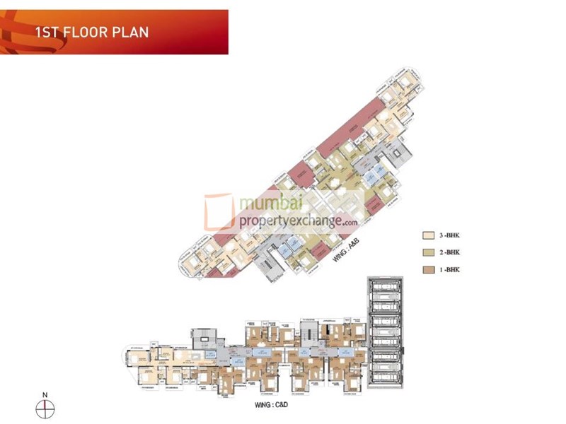 Ruparel Orion 1st Floor Plan
