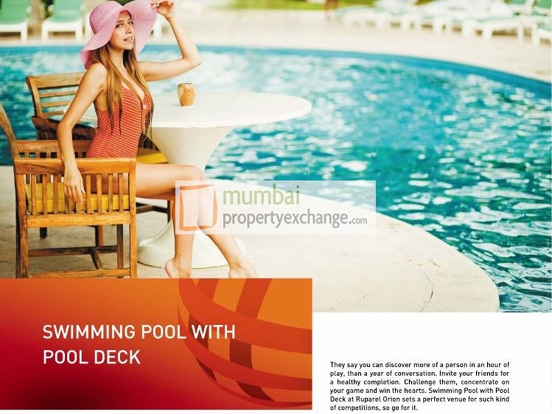 Ruparel Orion Swimming Pool with Deck