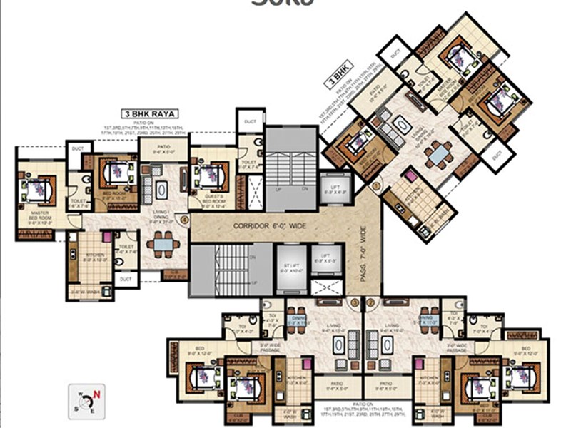 A 2 Floor Plan